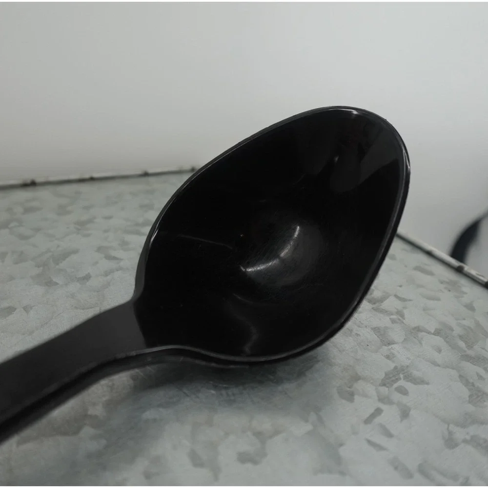 Tailor Made Products Black Plastic Kitchen Ladle Serving Spoon Elroy WI 10.5